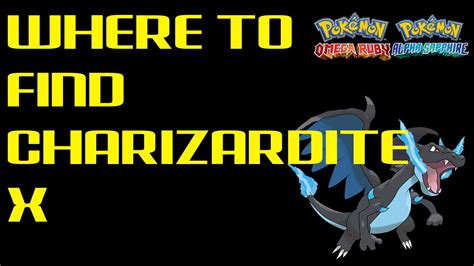 Where To Find Charizardite X .